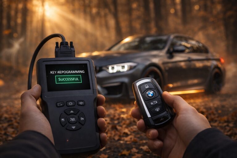 Intervention rapide serrurier automobile à Orléans. Reprogrammation et reproduction de clé voiture en urgence 24h/24.